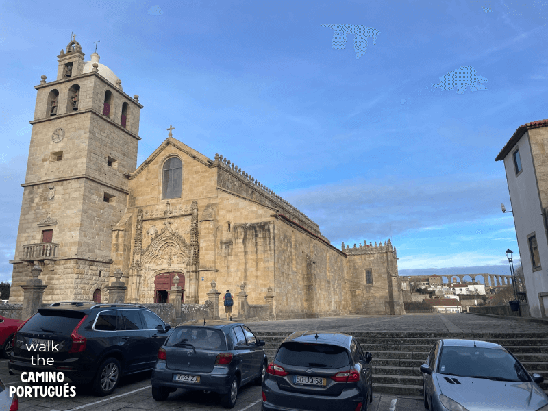 The Igreja Matriz de São João Baptista in the center of Vila do Conde on the Coastal Route of the Camino Portugués