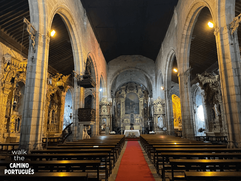 Interior of the Igreja Matriz de São João Baptista in Vila do Conde